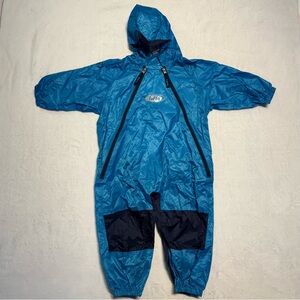 NWOT Tuffo Muddy Buddy One Piece Rain Suit Kids' 4T